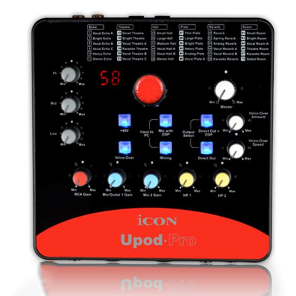 sound card âm thanh icon upod pro 45