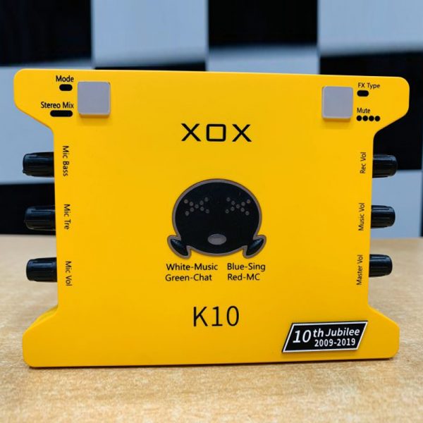 sound card xox k10th 2