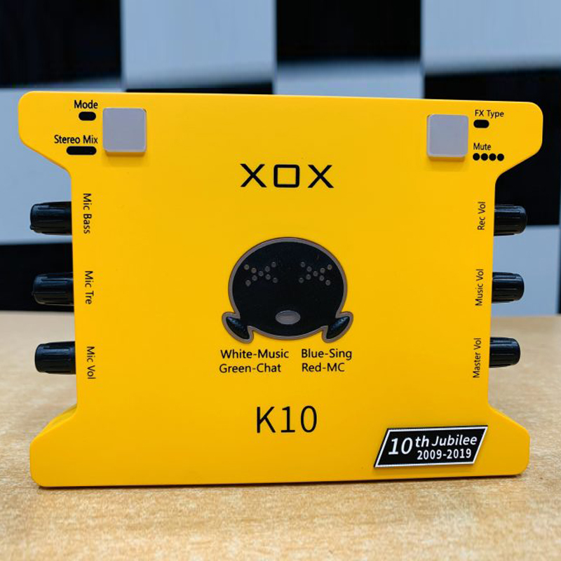 sound card xox k10th