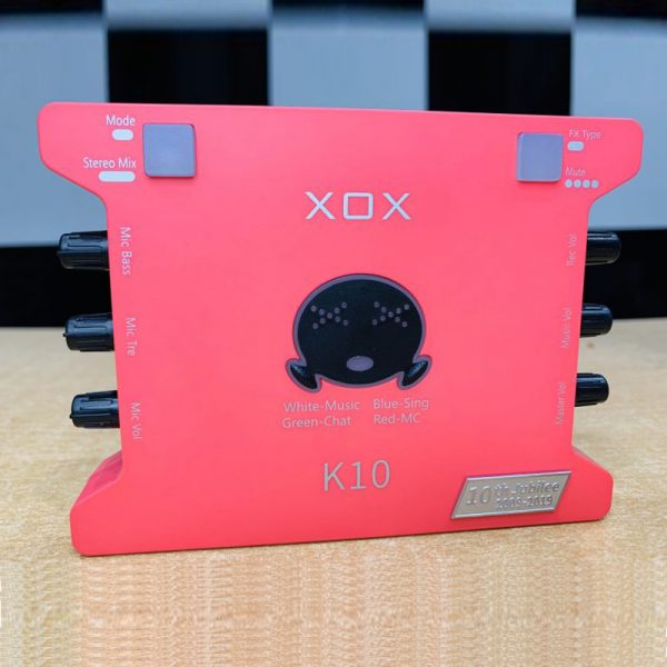 sound card xox k10th 3